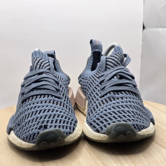 CQ2029 Adidas NMD R1 STLT Primeknit Steel Women's Size 8 Shoes - Picture 2 of 9